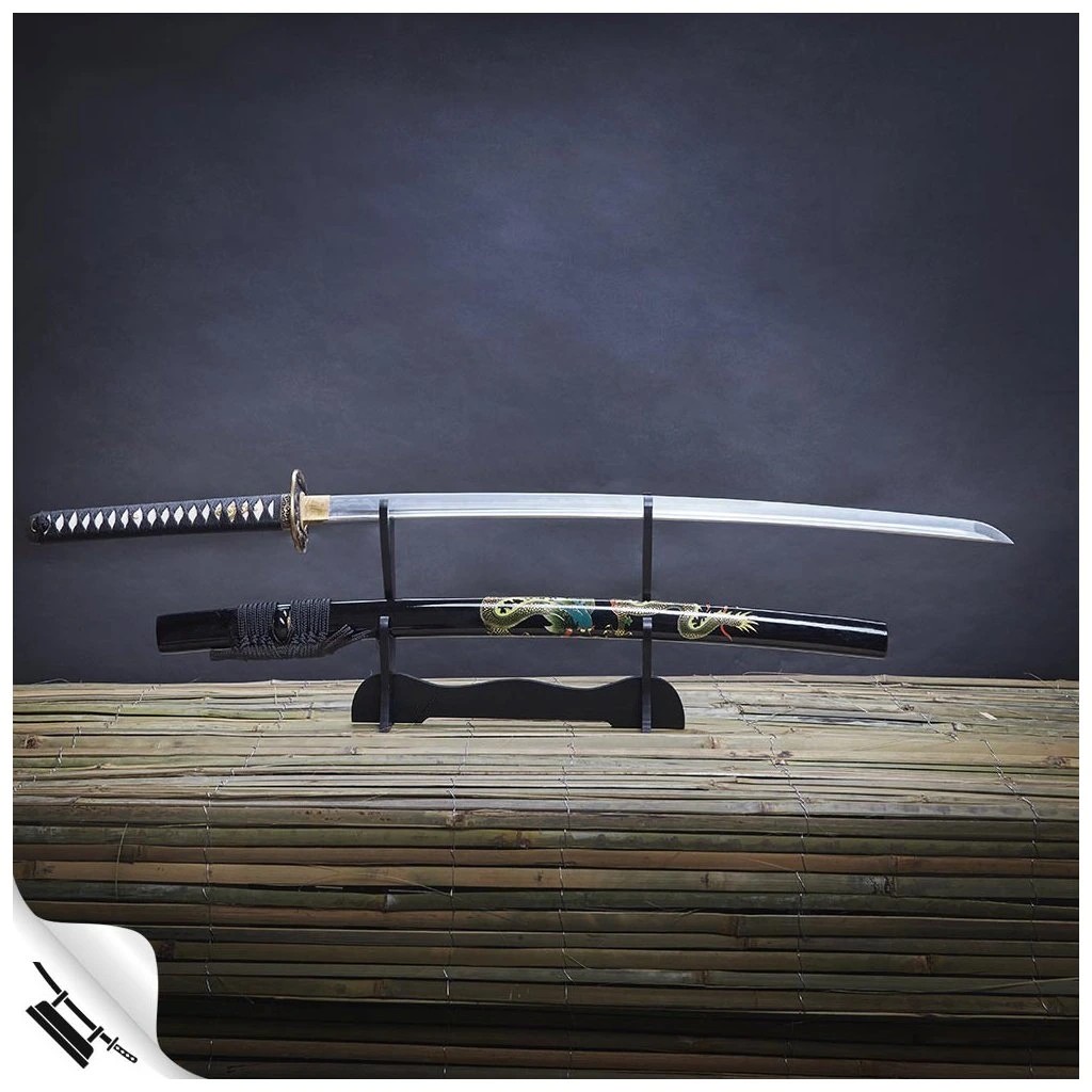 foto Kawashima �emesln� replika me�e katana Gorudo, ocel AISI 1065